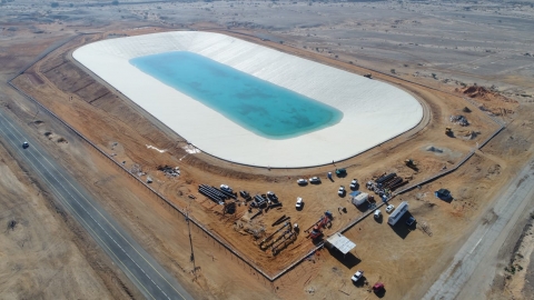 מאגר עין עופרים 26.1.2020. צילום: אברהם לינקולן, רט"ג